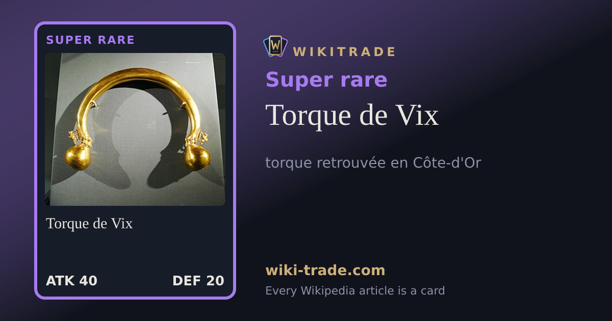 Torque de Vix — Super rare card
