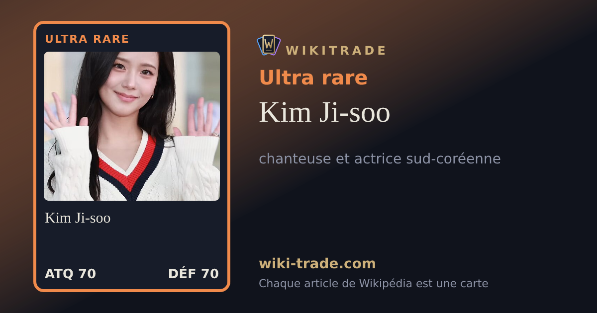 Kim Ji-soo — carte Ultra rare