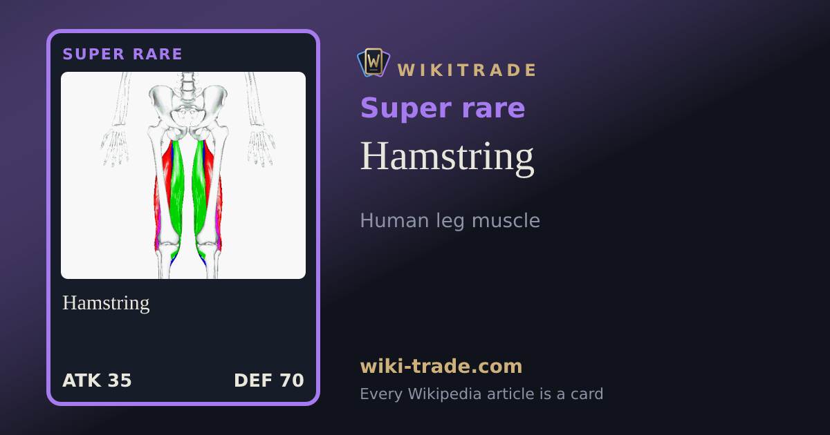 Hamstring — Super rare card