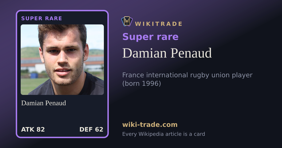 Damian Penaud — Super rare card