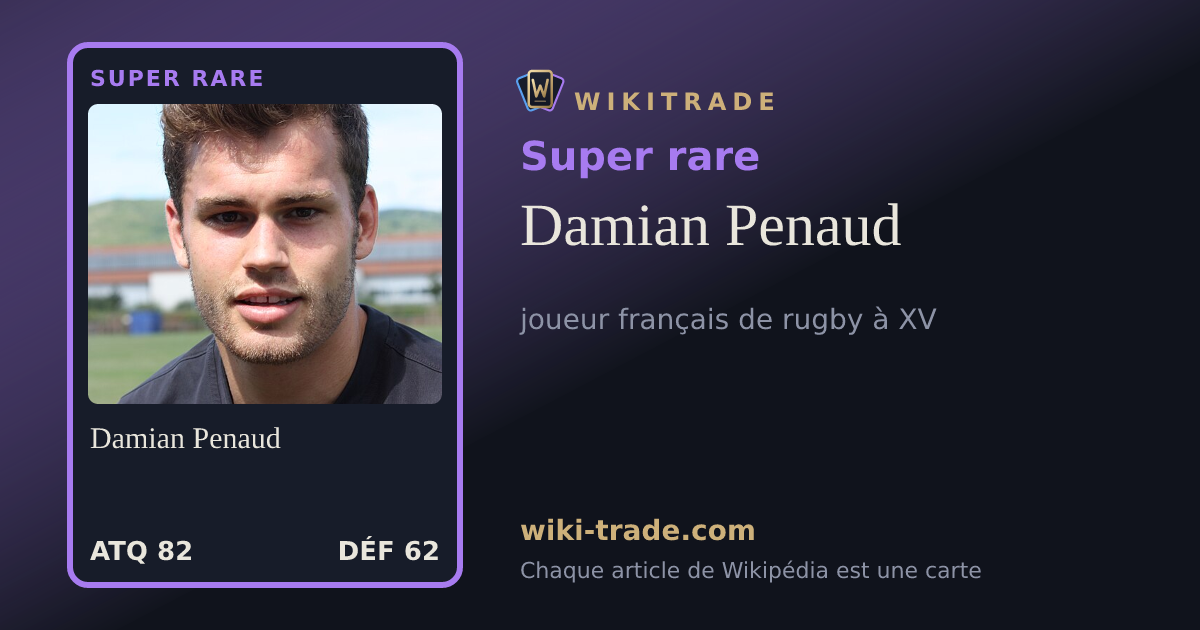 Damian Penaud — carte Super rare