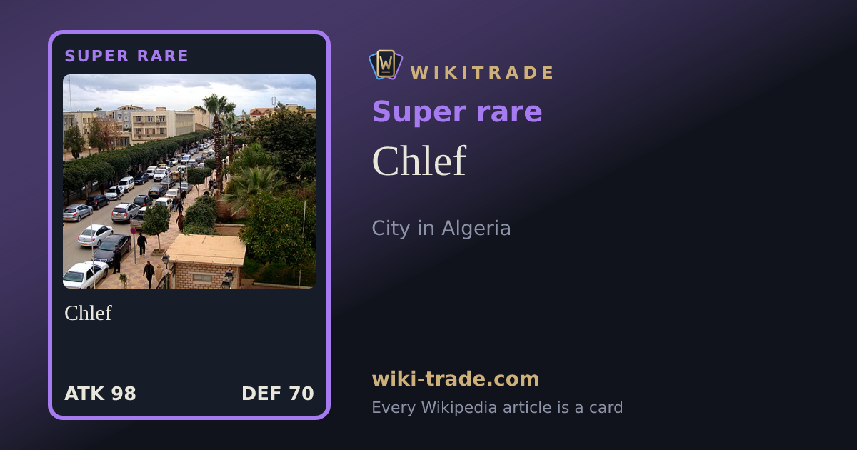 Chlef — Super rare card