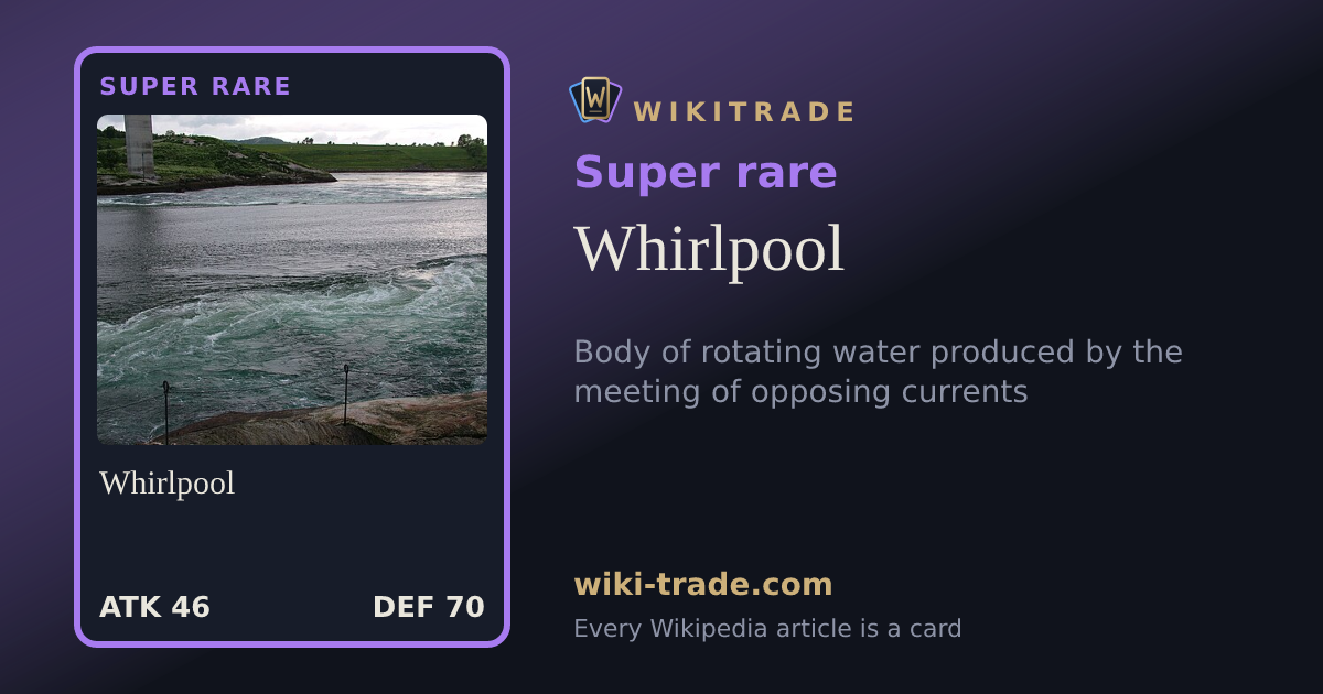 Whirlpool — Super rare card