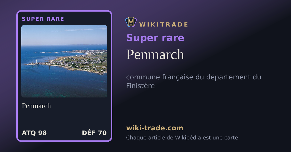 Penmarch — carte Super rare