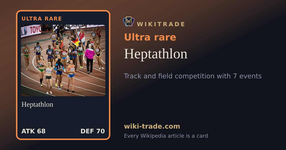 Heptathlon — Ultra rare card