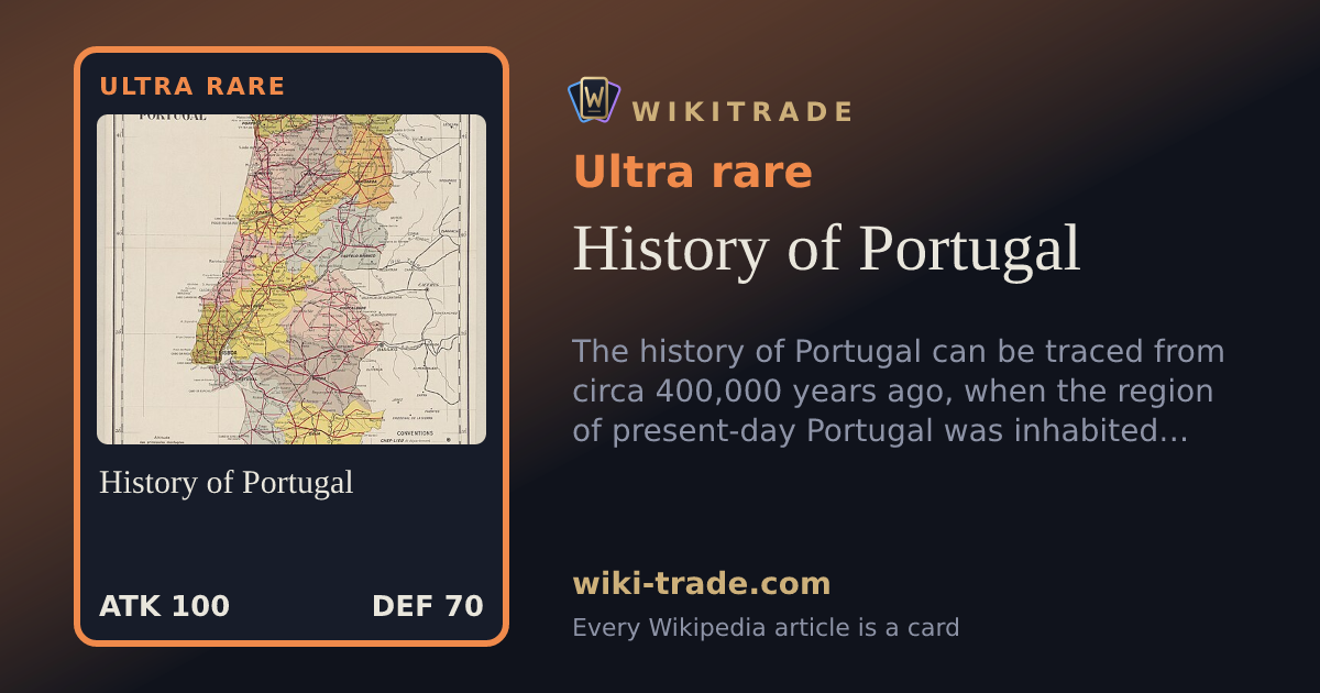 History of Portugal — Ultra rare card