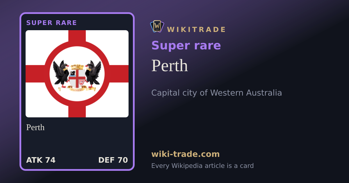 Perth — Super rare card