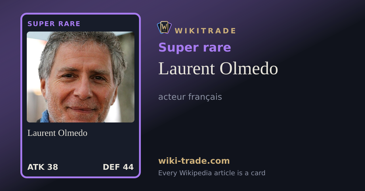 Laurent Olmedo — Super rare card