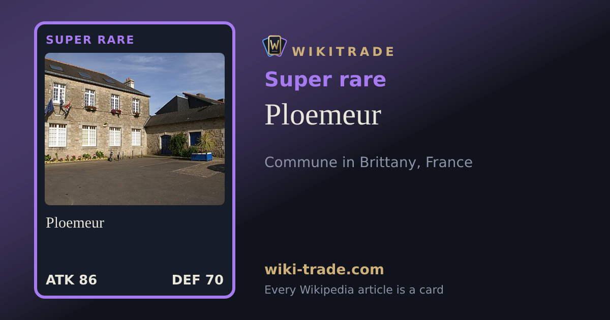 Ploemeur — Super rare card