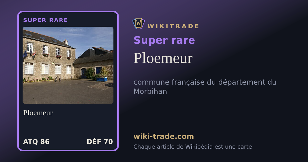 Ploemeur — carte Super rare