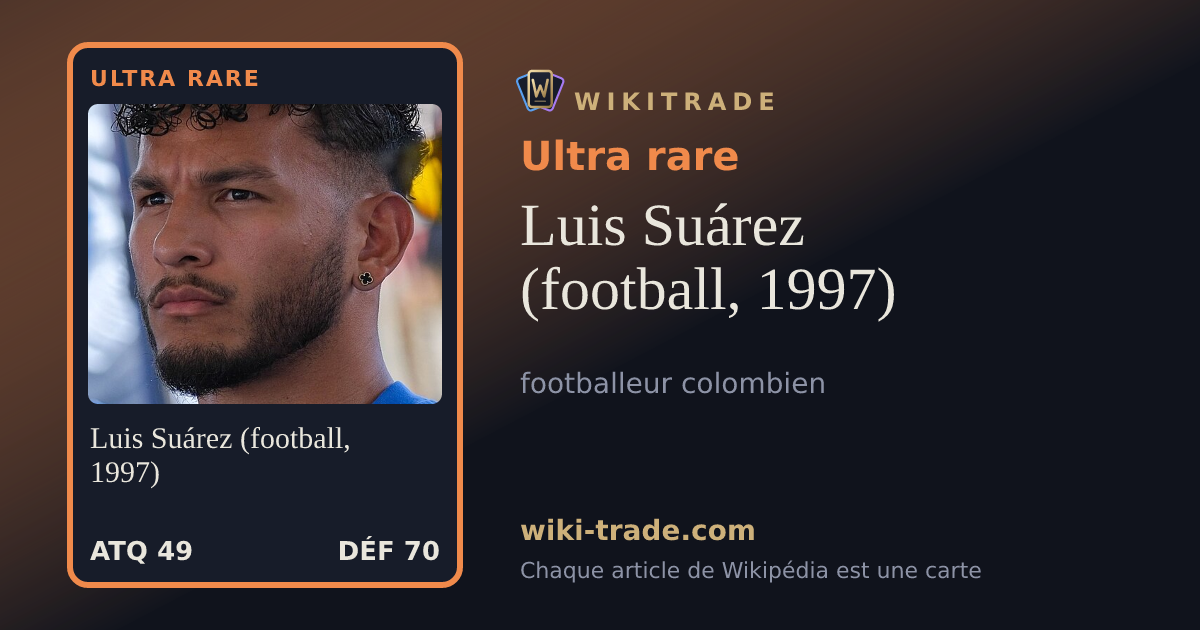 Luis Suárez (football, 1997) — carte Ultra rare