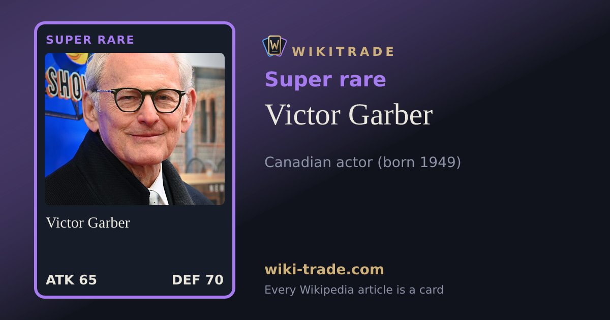 Victor Garber — Super rare card