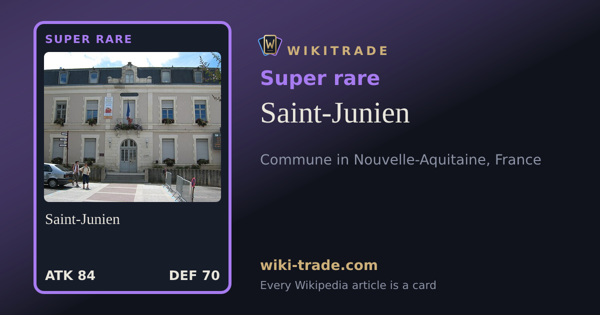 Saint-Junien — Super rare card
