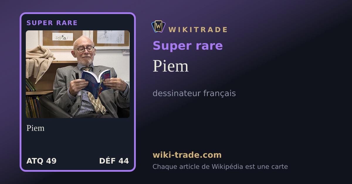 Piem — carte Super rare