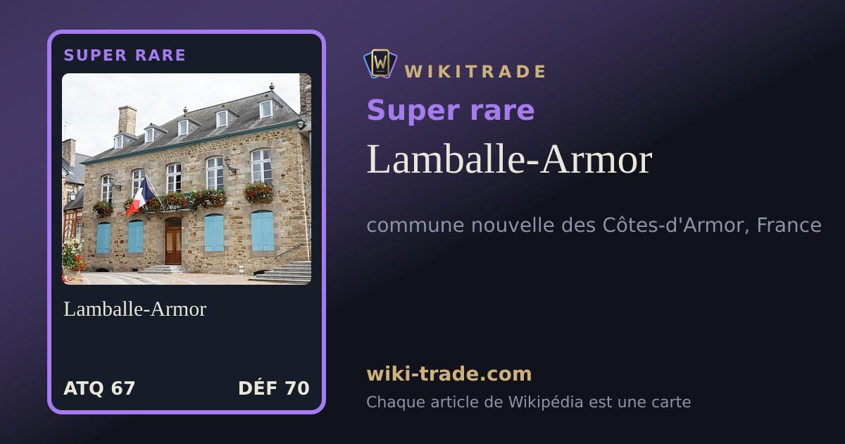 Lamballe-Armor — carte Super rare