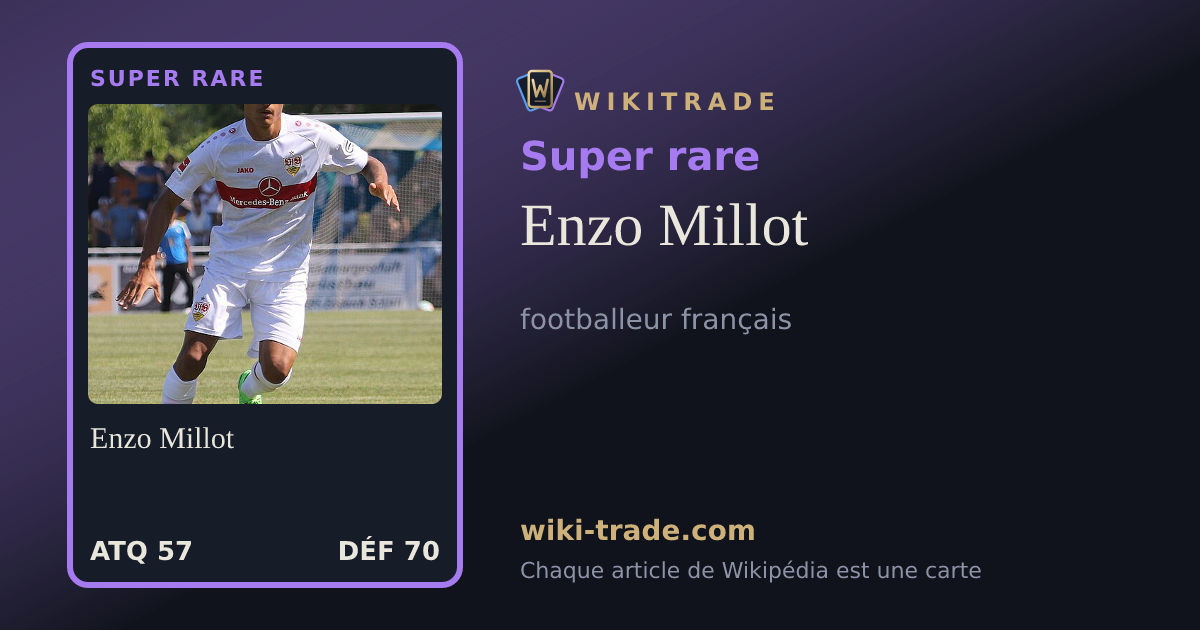 Enzo Millot — carte Super rare