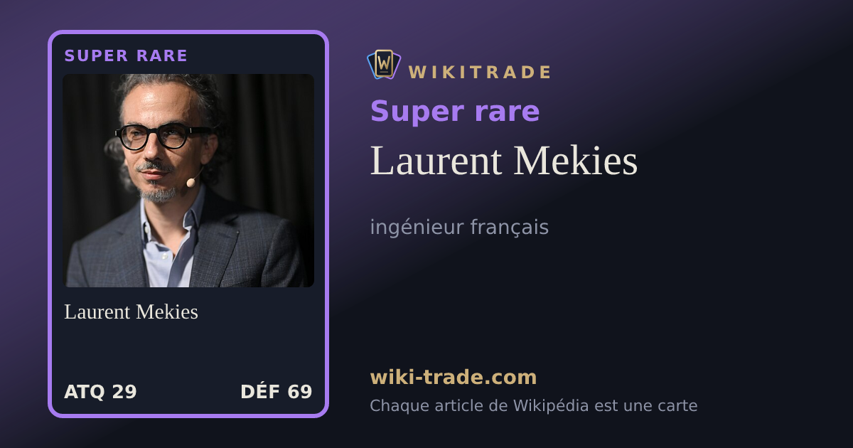 Laurent Mekies — carte Super rare