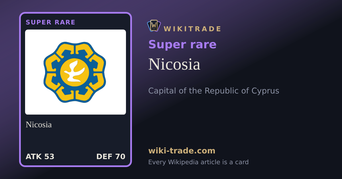 Nicosia — Super rare card