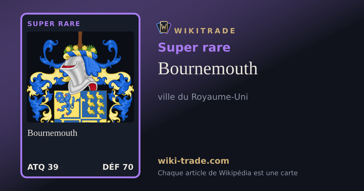 Bournemouth — carte Super rare