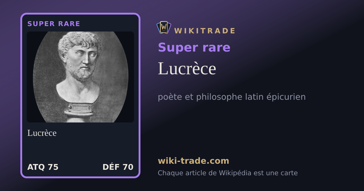 Lucrèce — carte Super rare