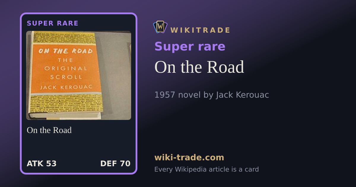 On the Road — Super rare card