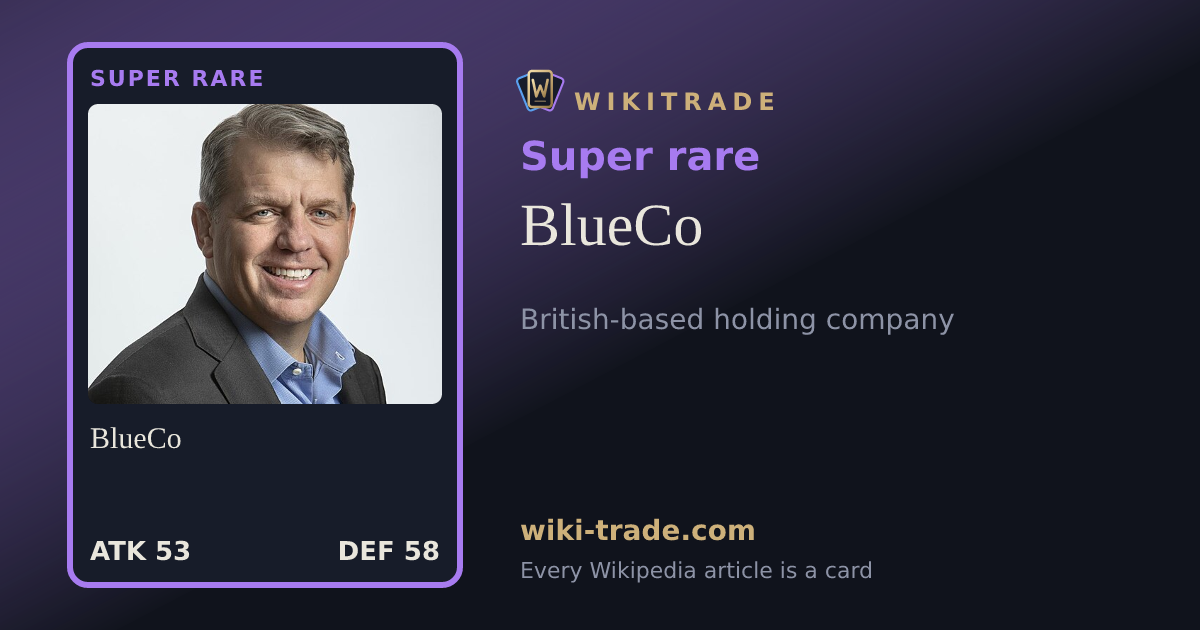 BlueCo — Super rare card