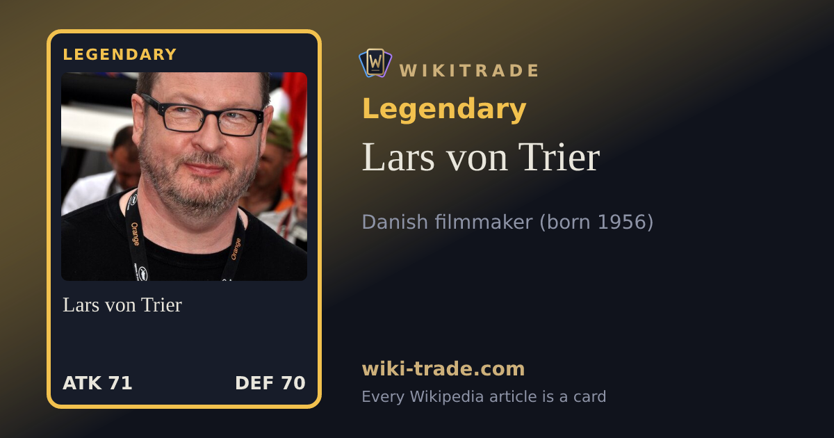 Lars von Trier — Legendary card