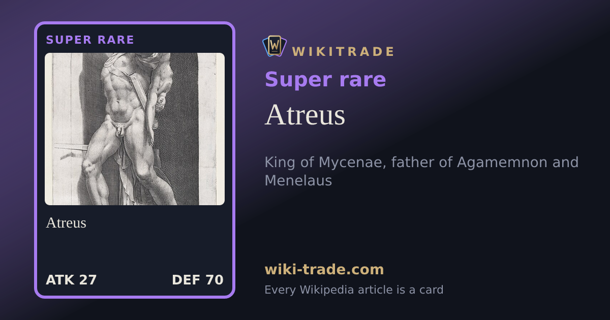 Atreus — Super rare card