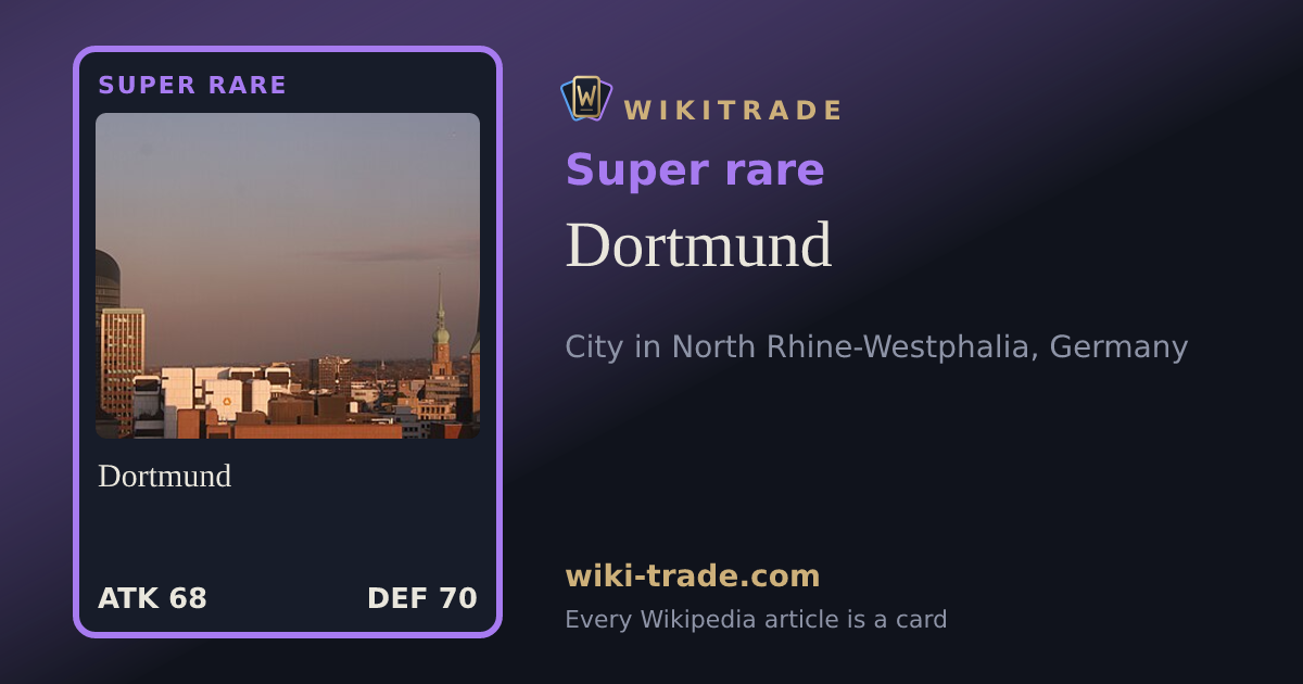Dortmund — Super rare card
