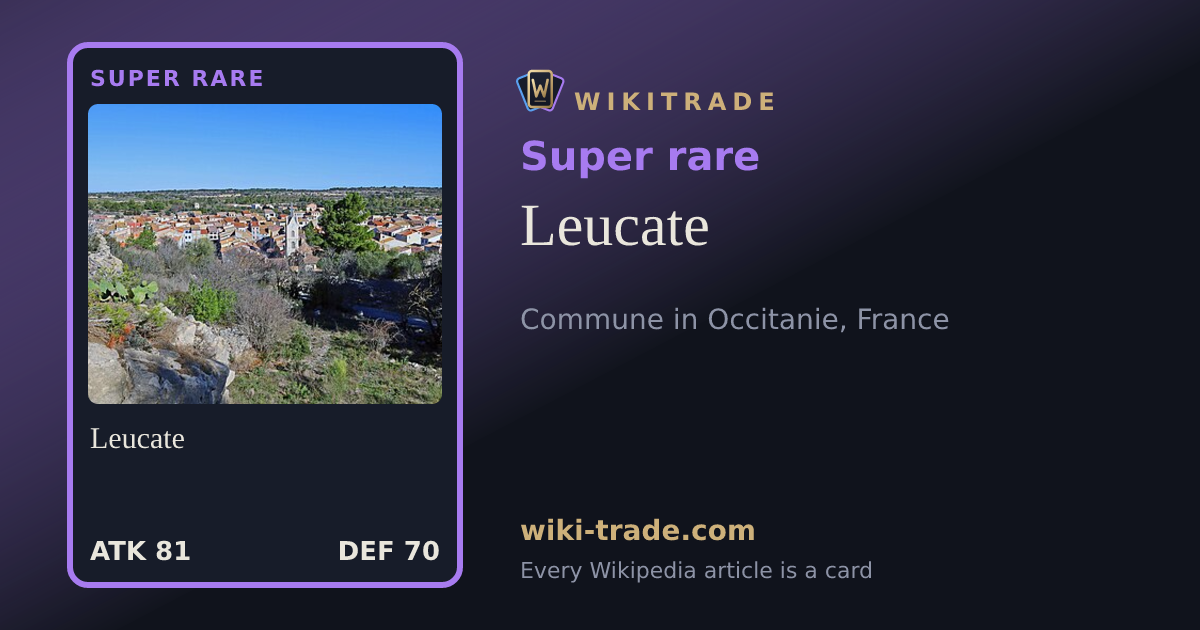 Leucate — Super rare card