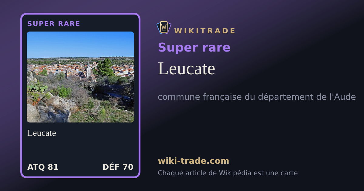 Leucate — carte Super rare