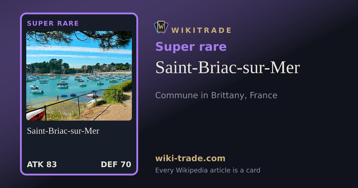 Saint-Briac-sur-Mer — Super rare card