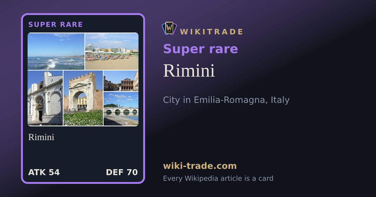 Rimini — Super rare card