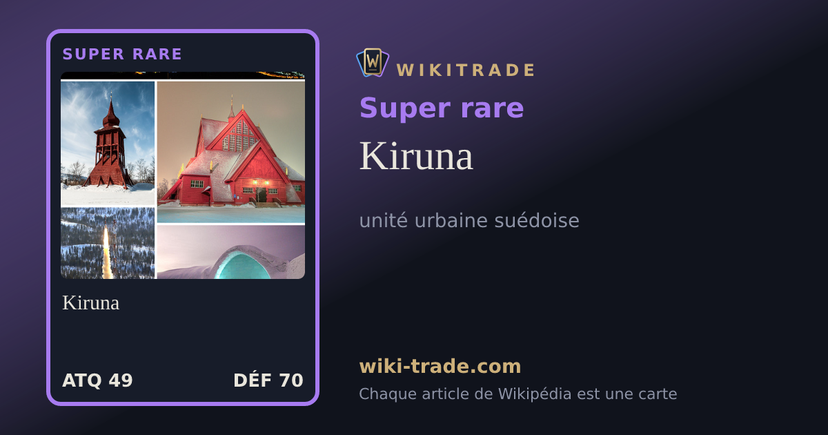Kiruna — carte Super rare
