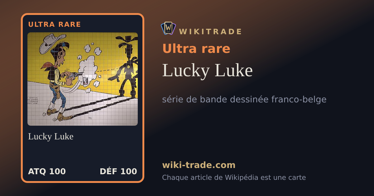 Lucky Luke — carte Ultra rare