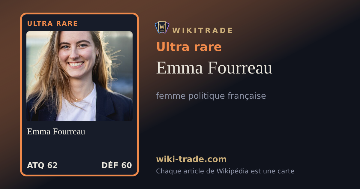 Emma Fourreau — carte Ultra rare