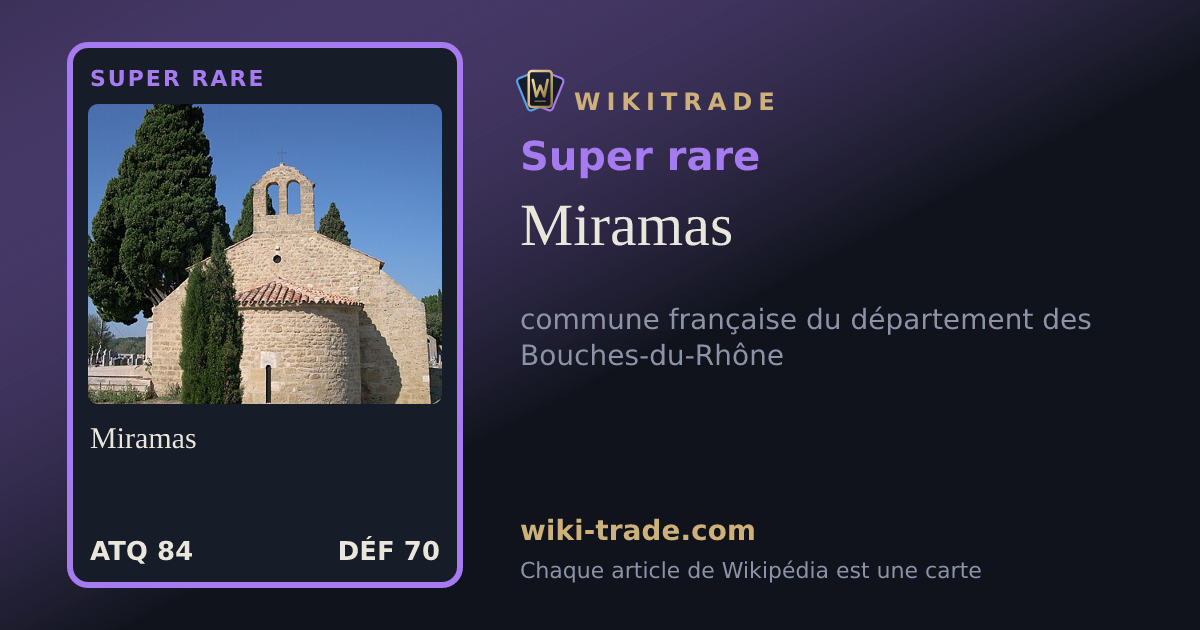 Miramas — carte Super rare