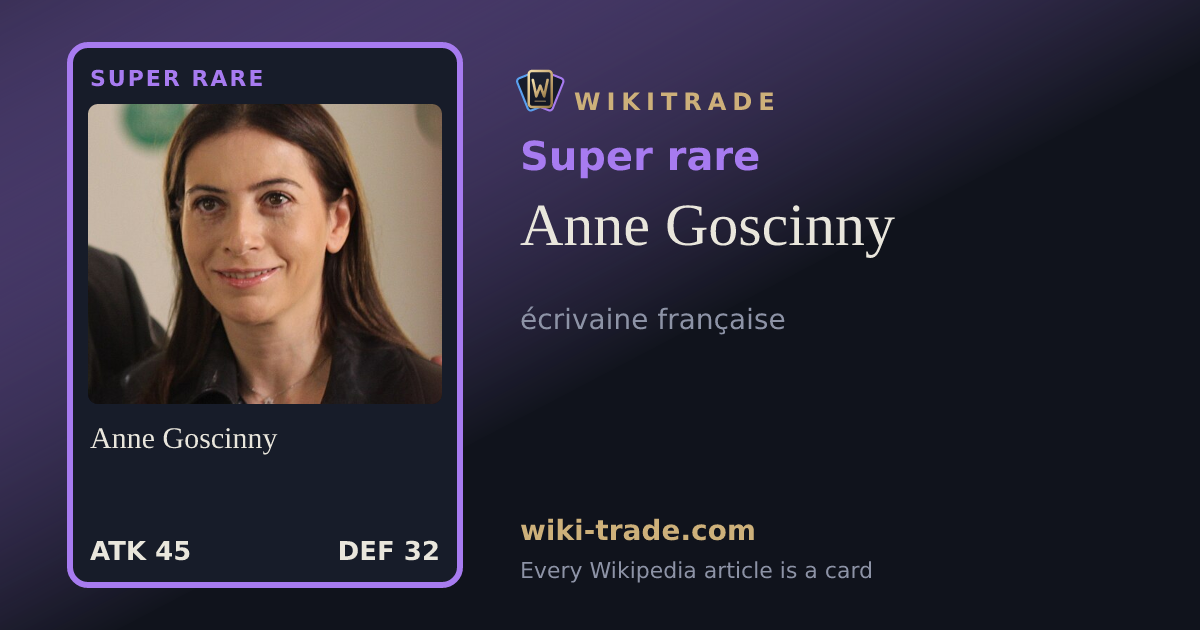 Anne Goscinny — Super rare card