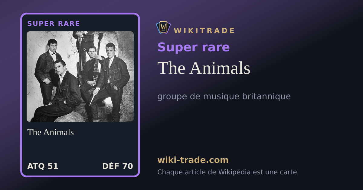 The Animals — carte Super rare
