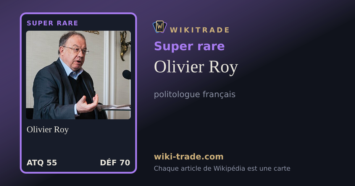Olivier Roy — carte Super rare