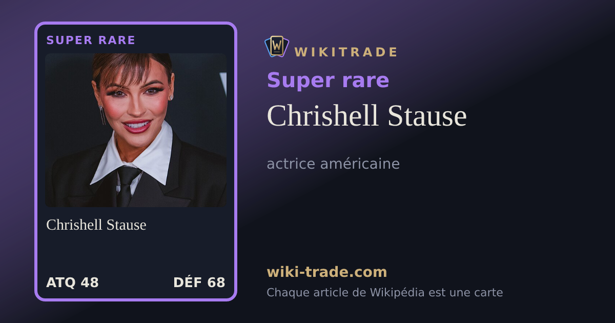 Chrishell Stause — carte Super rare