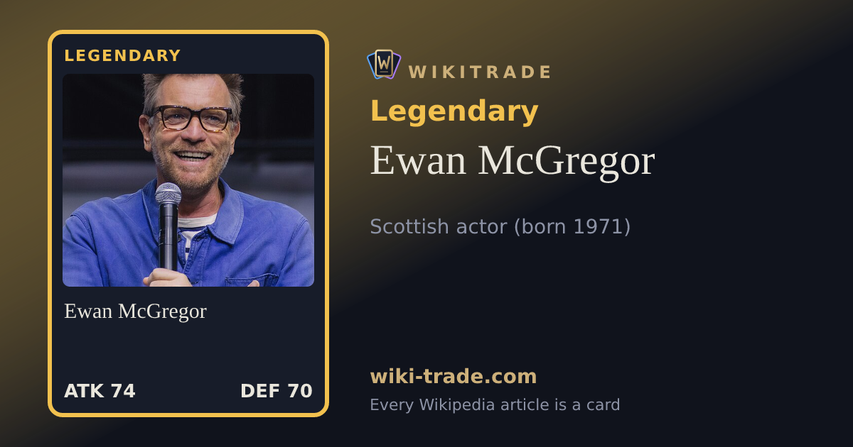 Ewan McGregor — Legendary card