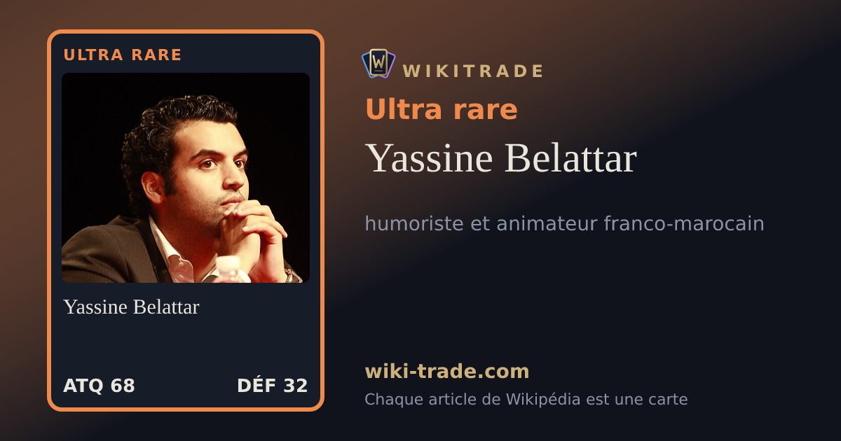 Yassine Belattar — carte Ultra rare