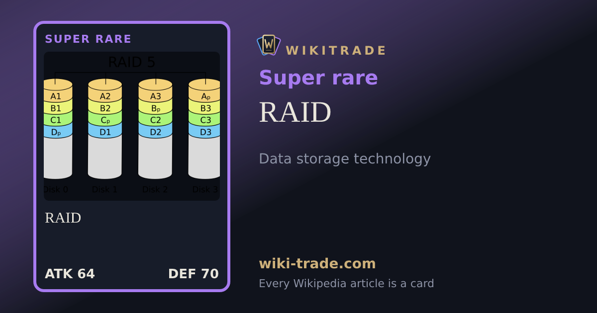 RAID — Super rare card