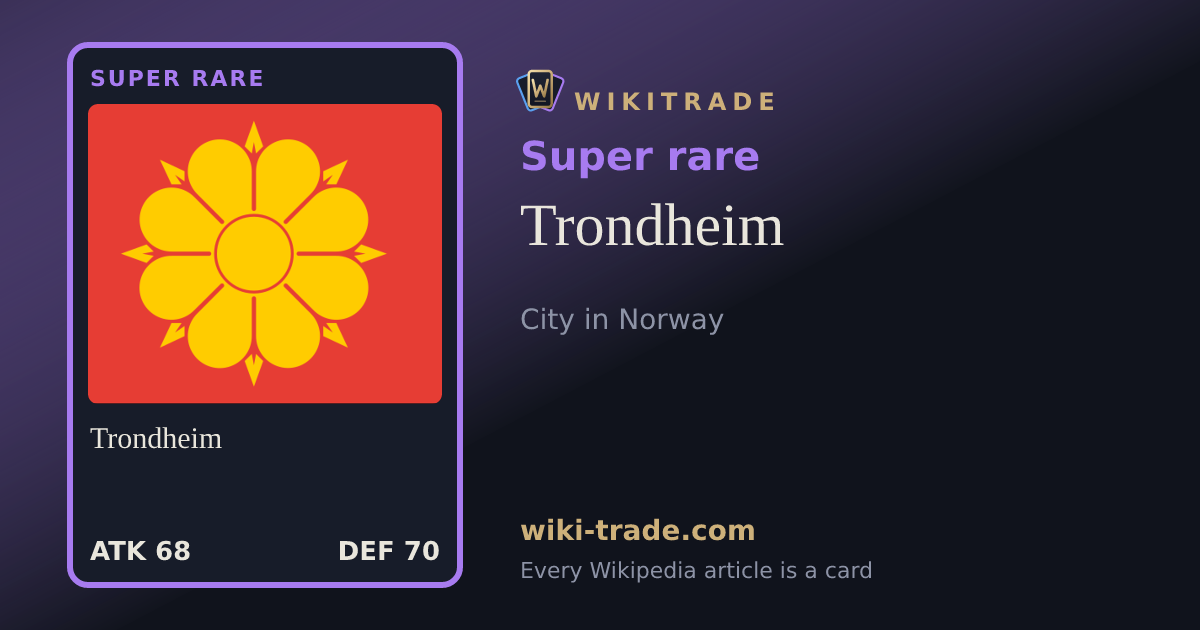 Trondheim — Super rare card