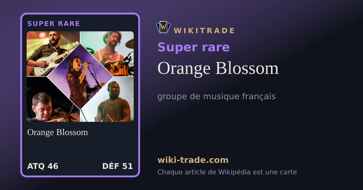 Orange Blossom — carte Super rare