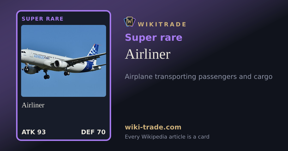 Airliner — Super rare card