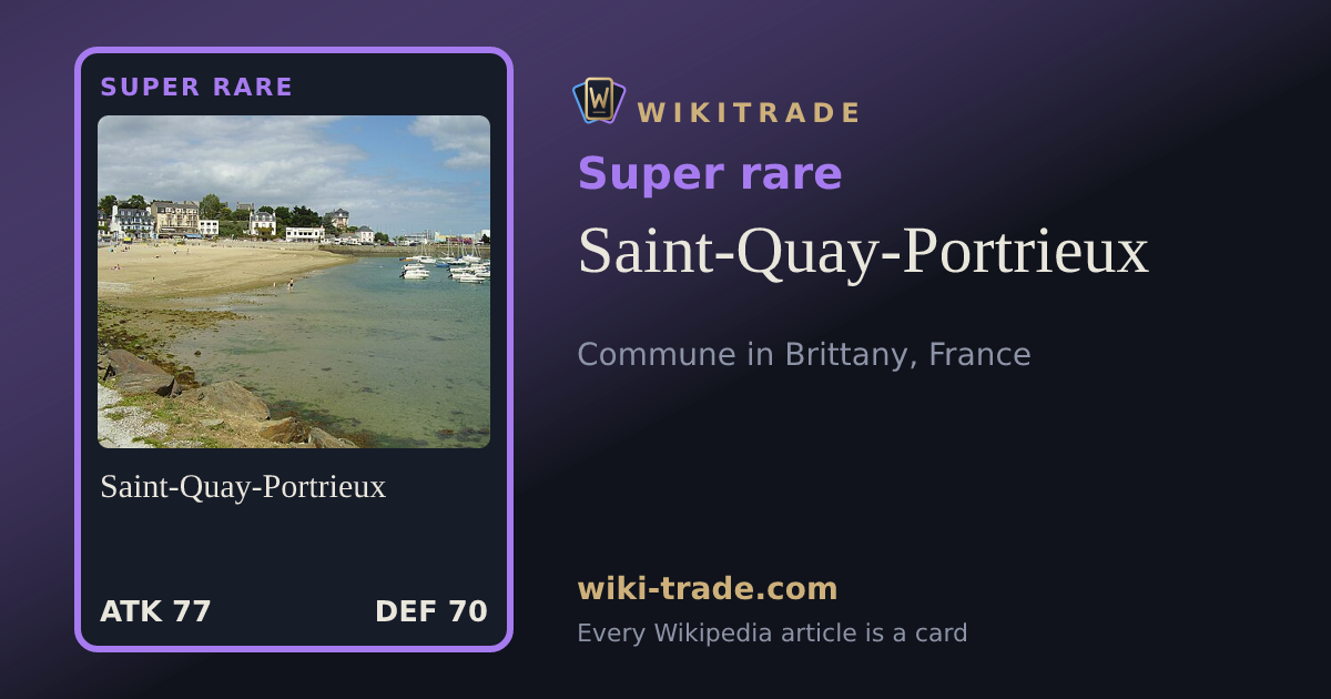 Saint-Quay-Portrieux — Super rare card