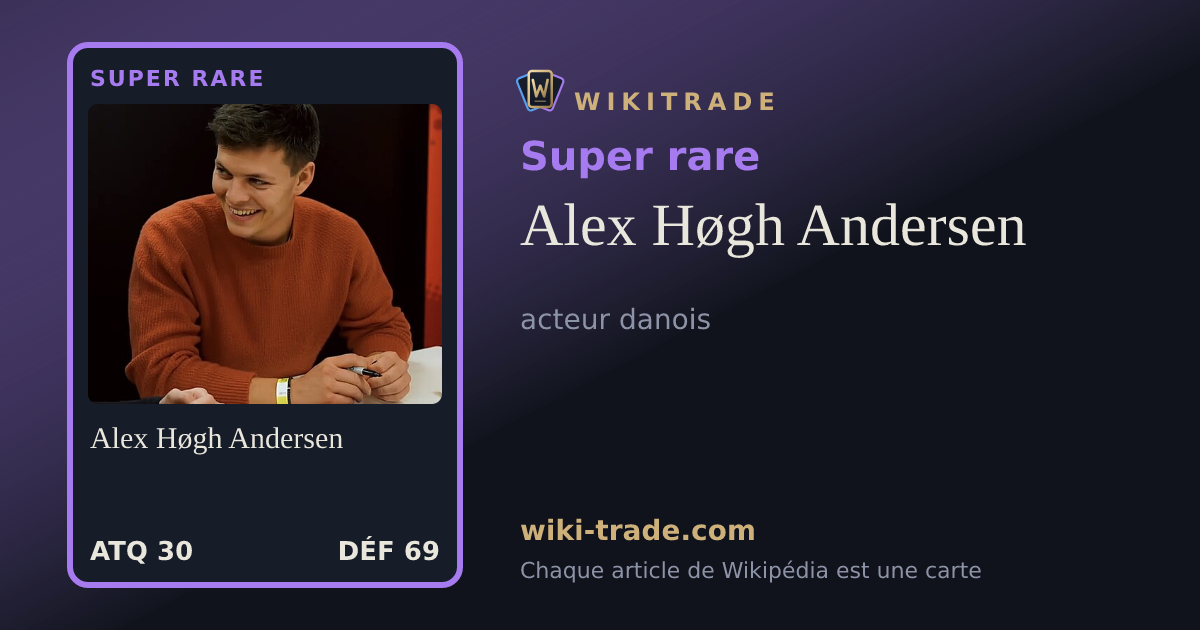 Alex Høgh Andersen — carte Super rare