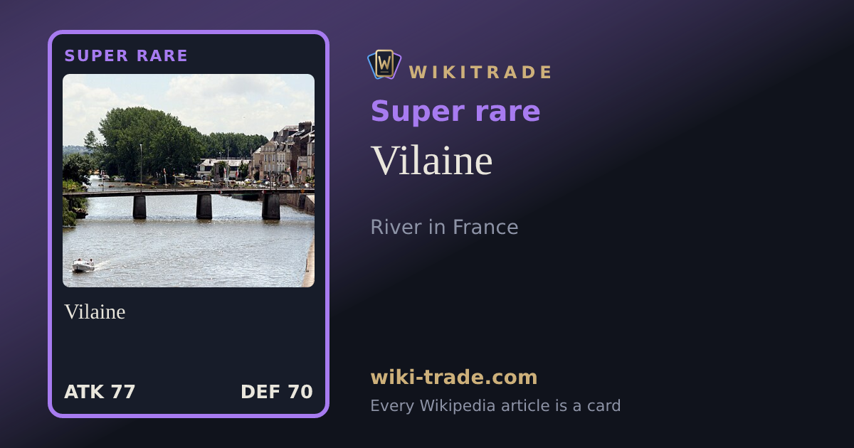 Vilaine — Super rare card